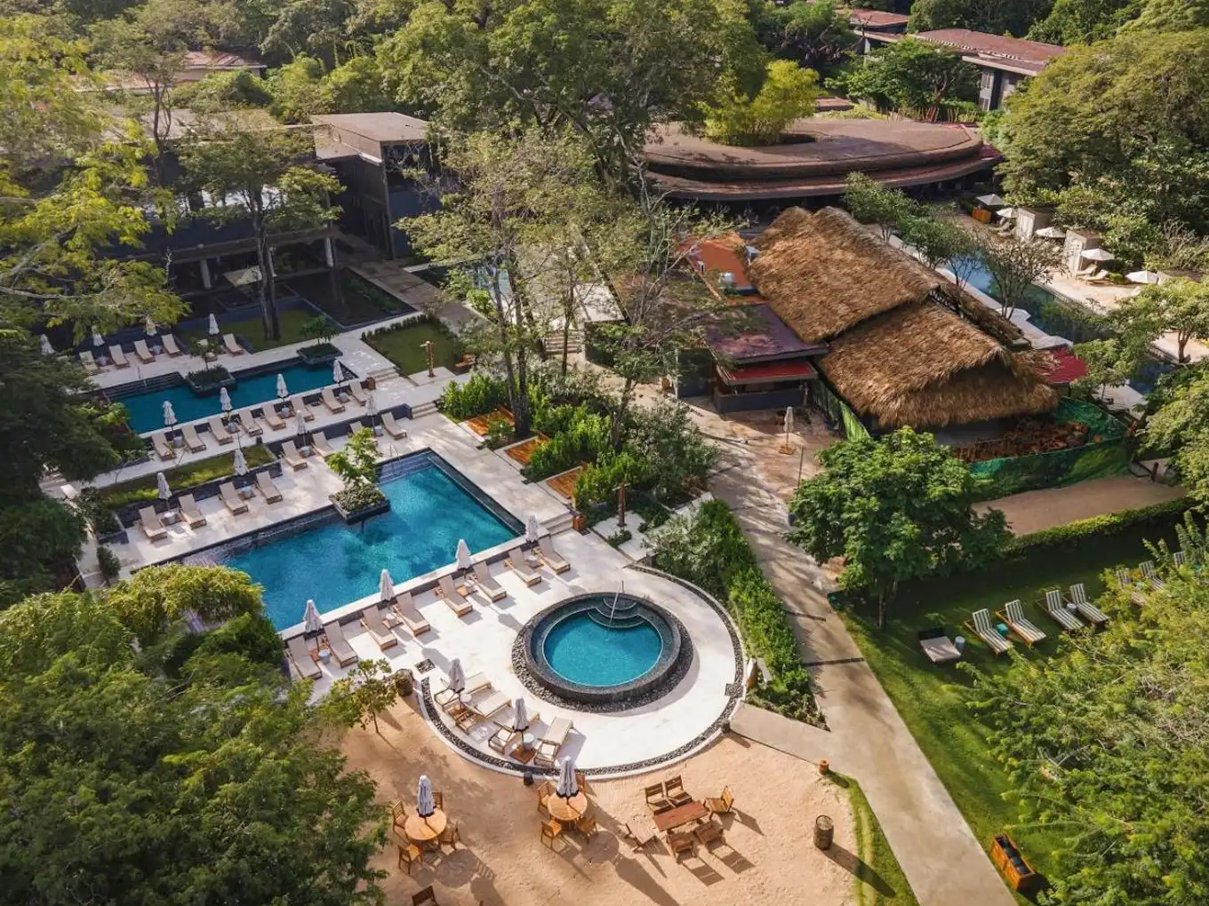 A quaint resort featuring the chic allure of a boutique hotel
