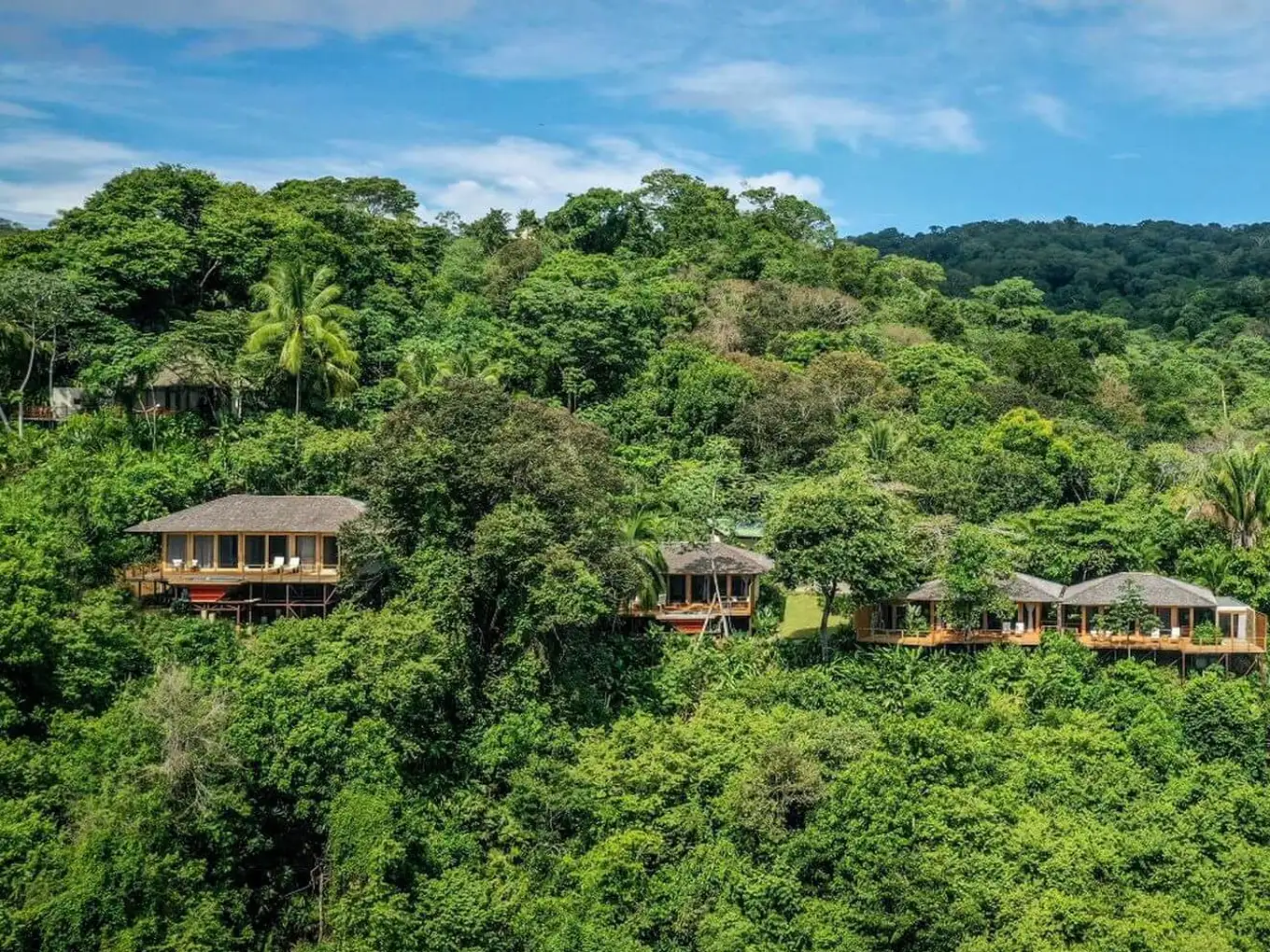 Lapa Rios Lodge Aerial view
