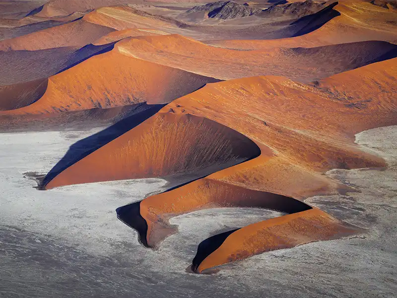 The towering red dunes of Sossusvlei
