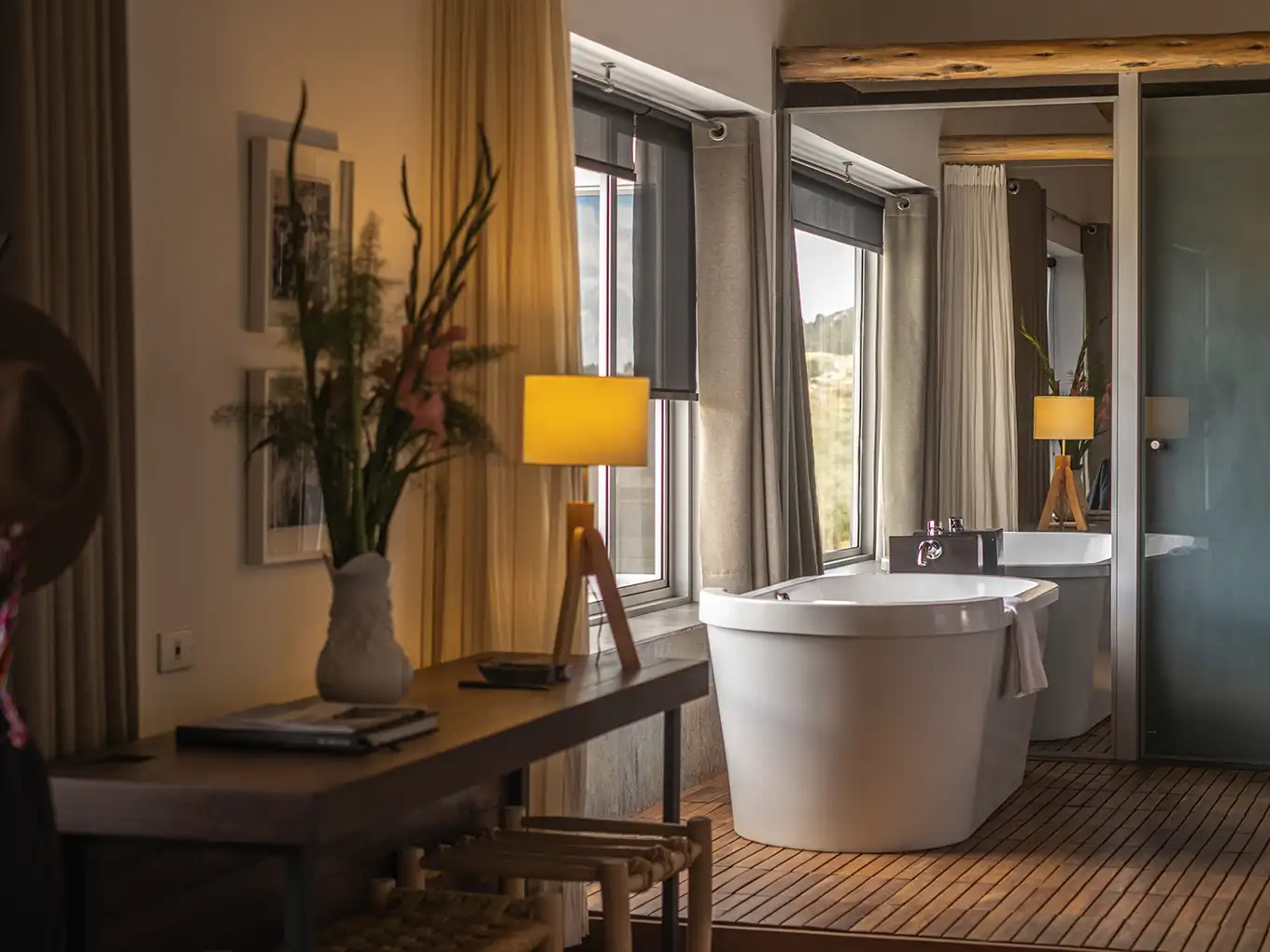 Room at Titilaka with Bath tub