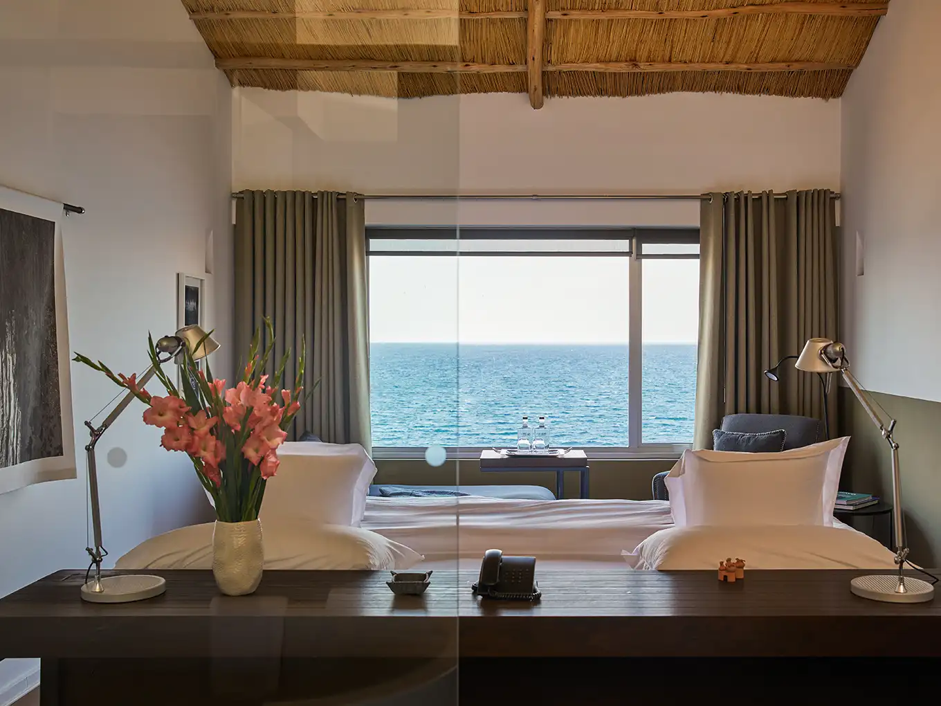 Dusk Rooms at Titilaka with lake views