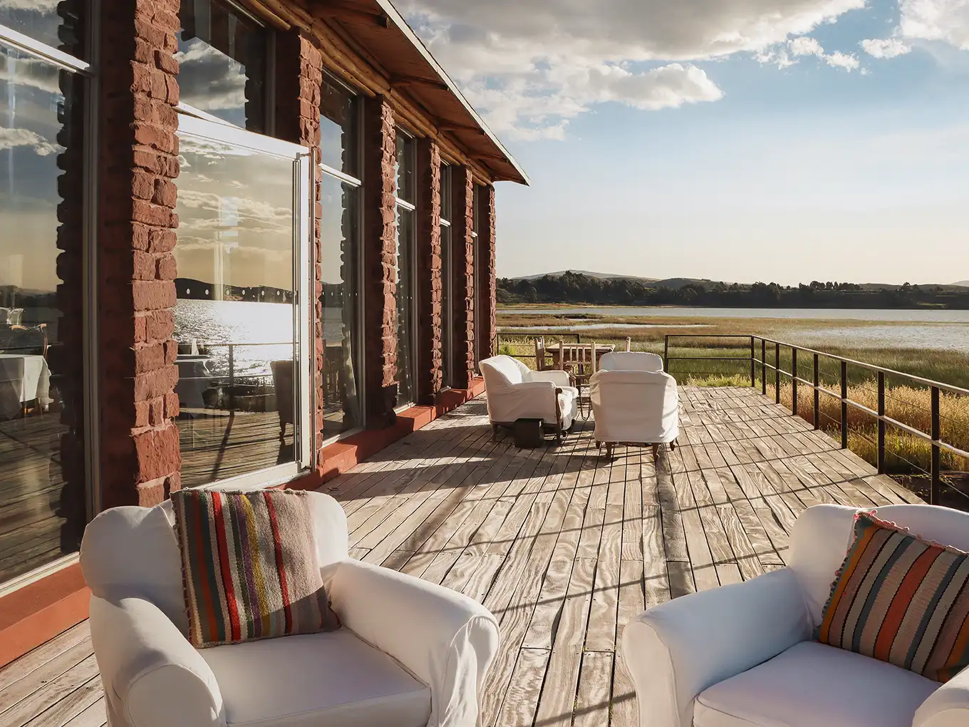 Titilaka's expansive wraparound decks create a calming yet sophisticated ambience