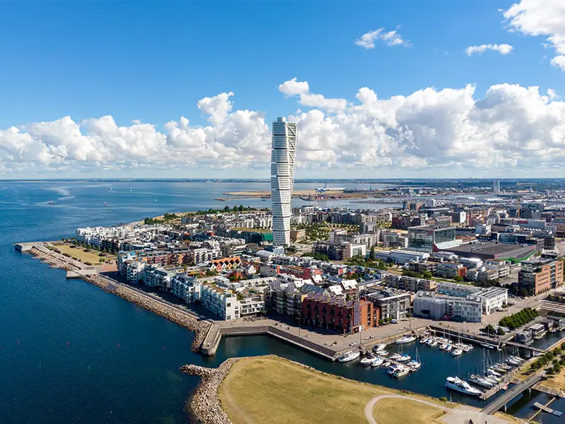 Malmö, the third-largest city of Sweden